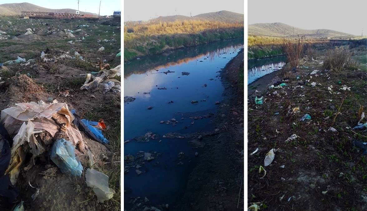 Basura y contaminación en el río Pallina afectan a 9 comunidades paceñas y siembran desolación