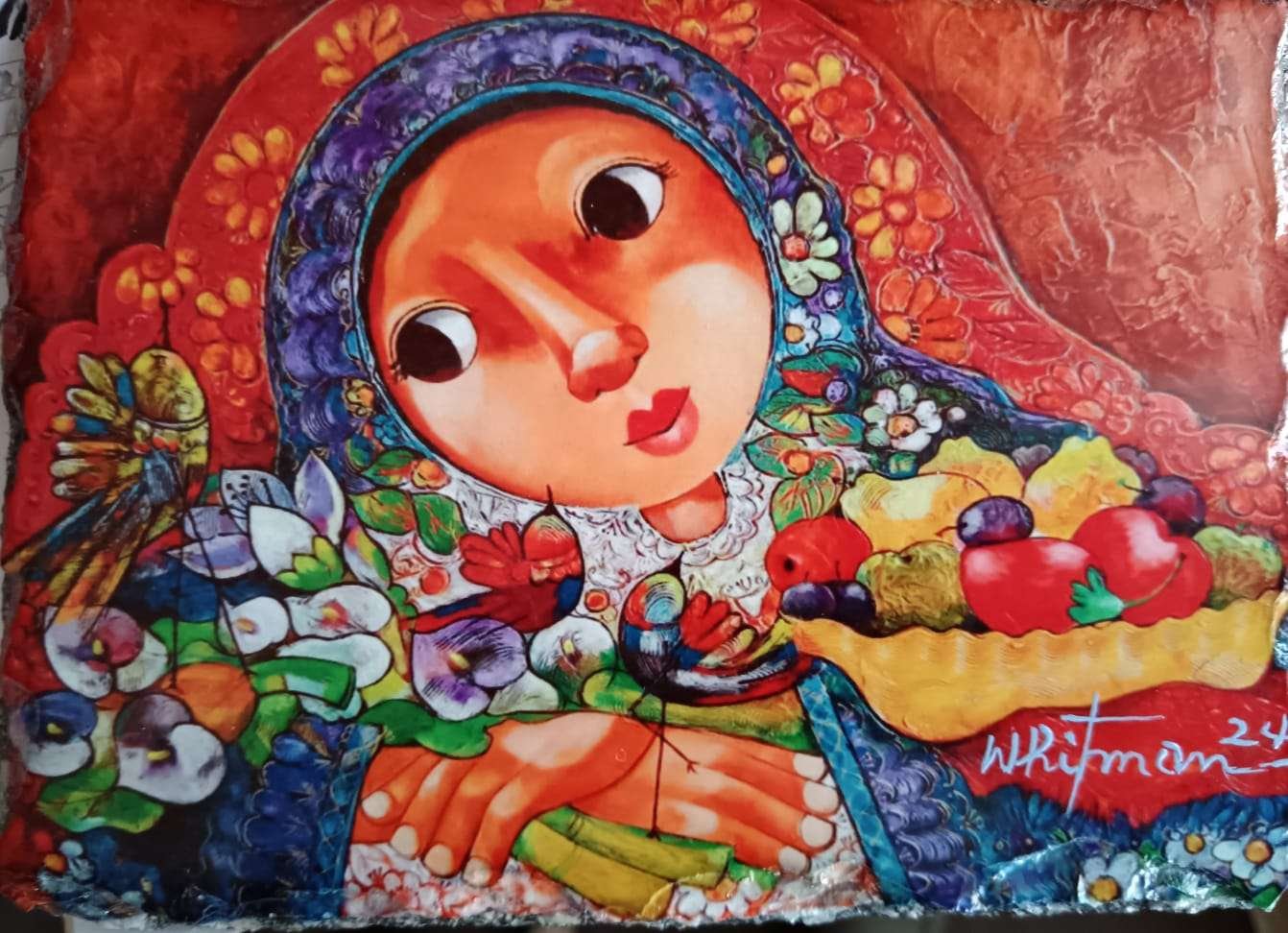 Whitman Gualsaquí: El pintor de los colores de la vida