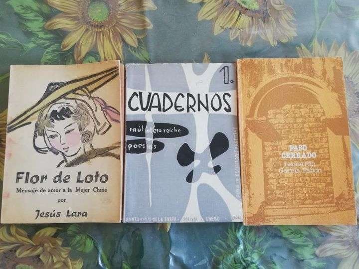 Tres libros de Poesía