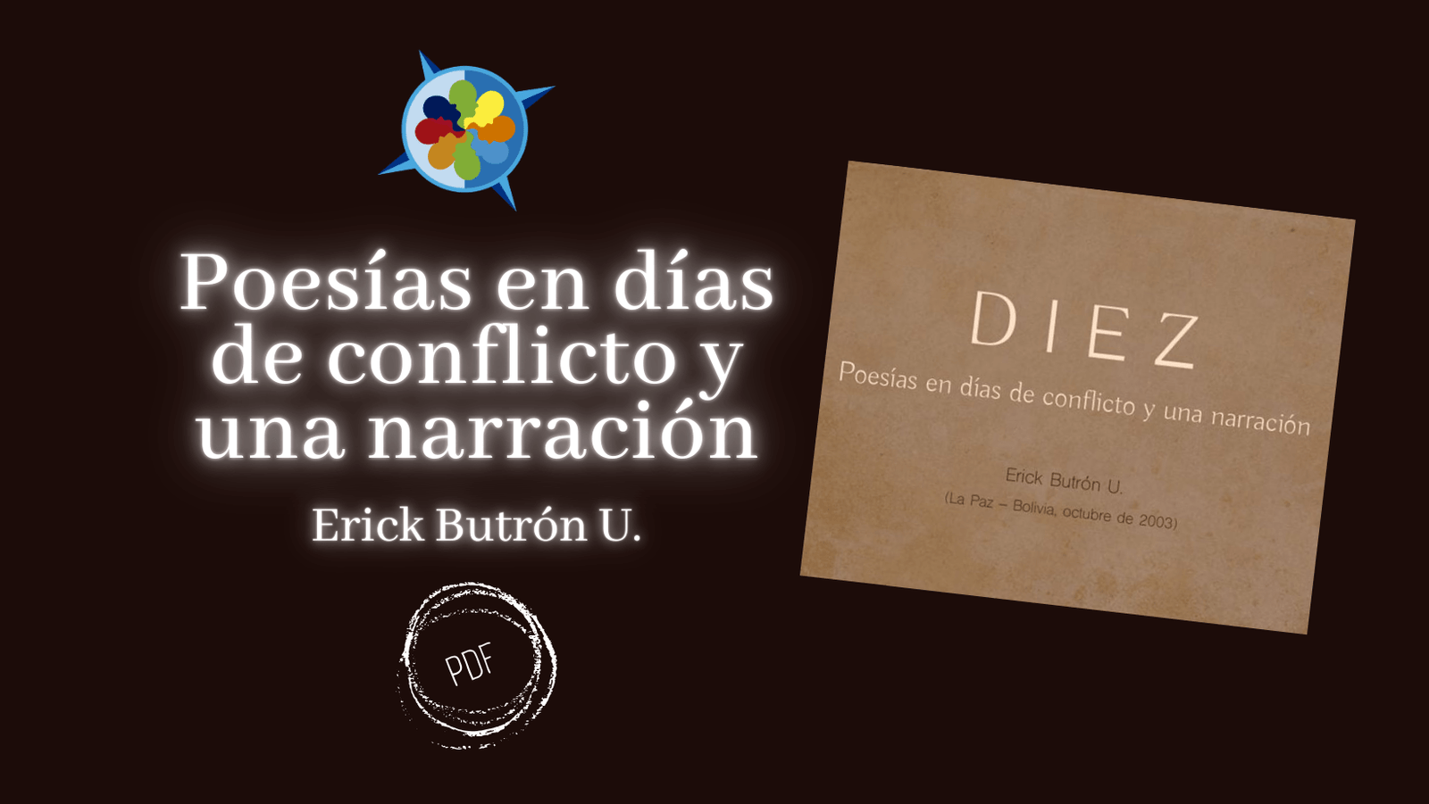 Erick Butrón – Poesías en días de conflicto y una narración