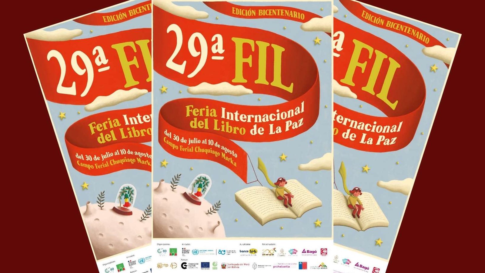 La FIL La Paz crece: en su Edición Bicentenario ocupará los tres bloques del Campo Ferial Chuquiago Marka