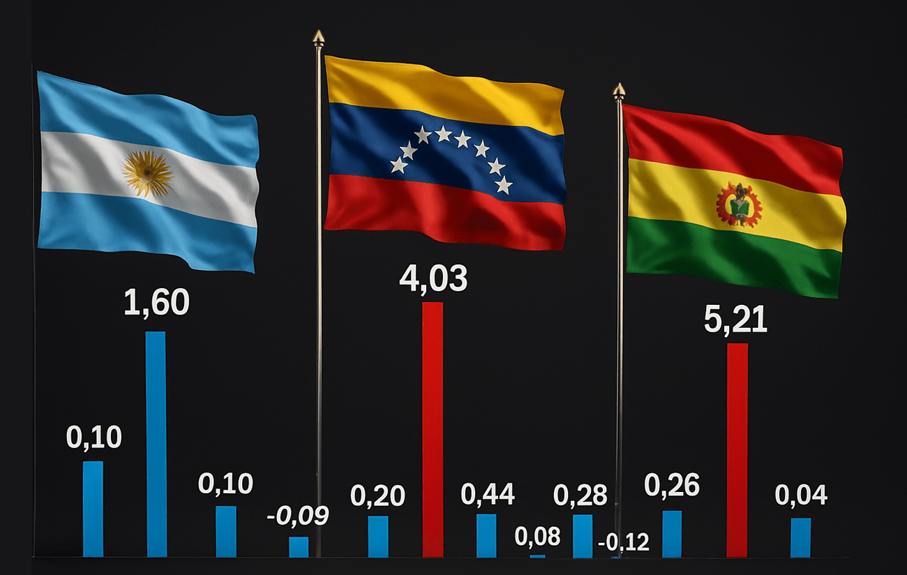 Junio 2025: Bolivia tuvo la inflación más alta de toda América Latina