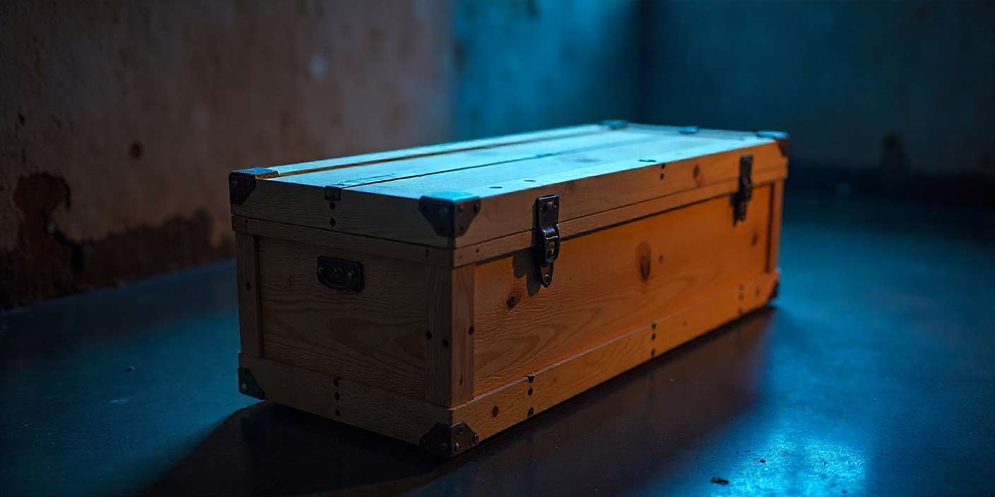 La caja de madera