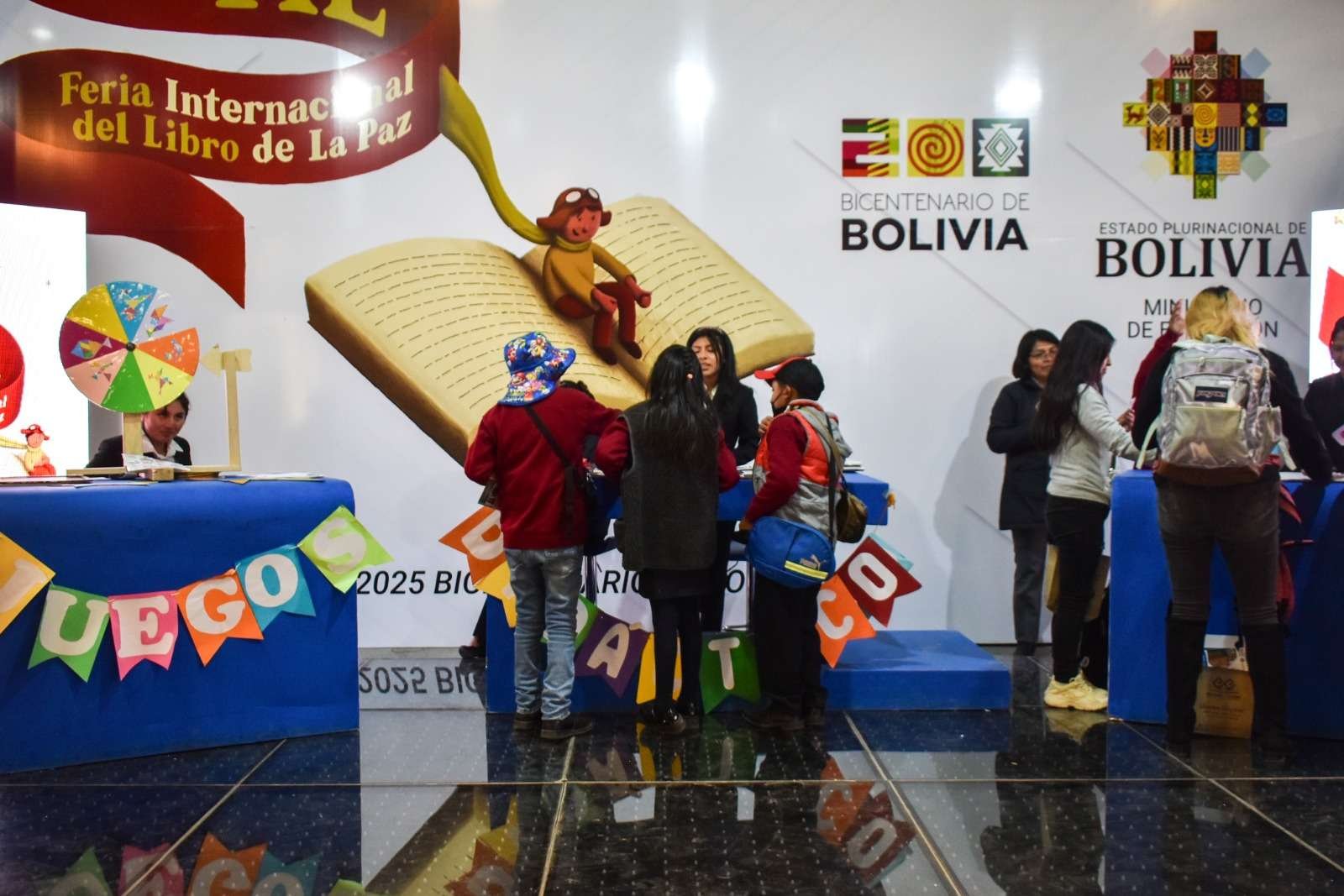 La FIL La Paz celebra el 6 de agosto con el tradicional día de ingreso gratuito