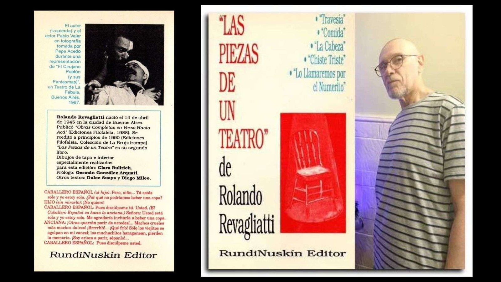 Pequeño dossier sobre ‘Las piezas de un teatro’ de Rolando Revagliatti.