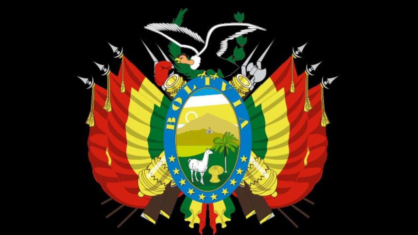 Escudo nacional de Bolivia tergiversado, ofensa sin perdón