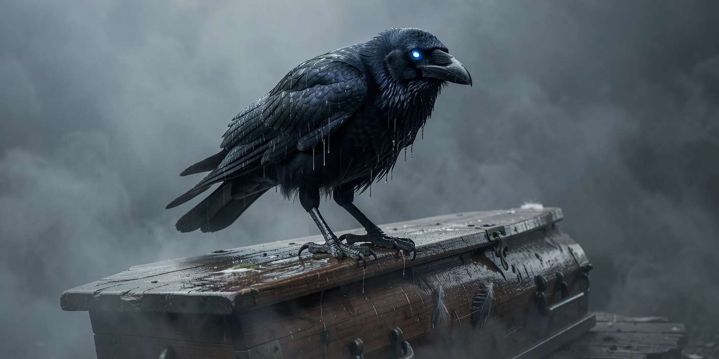 El cuervo de Edgar Allan Poe: la noche en que la poesía se volvió eternal