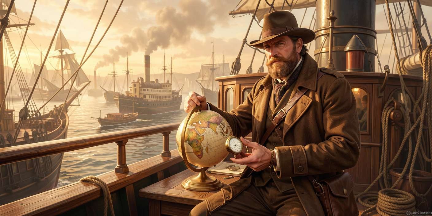 La vuelta al mundo en 80 días: la epopeya literaria que convirtió al tiempo en protagonista