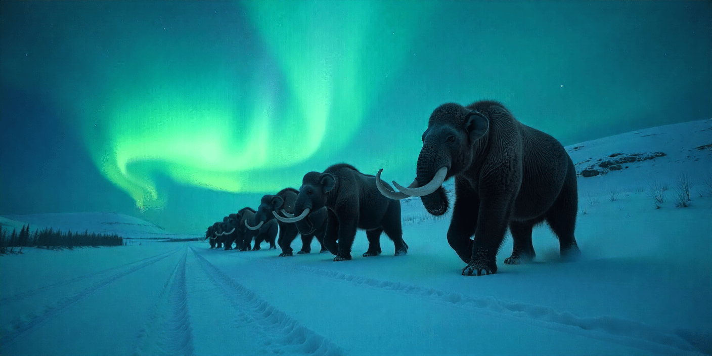 El paso lento de los gigantes: la verdadera marcha de dinosaurios y mamuts