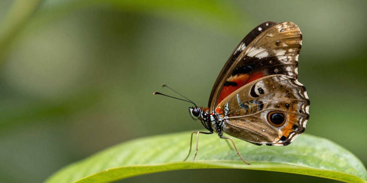 La mariposa de una poesía de Tagore