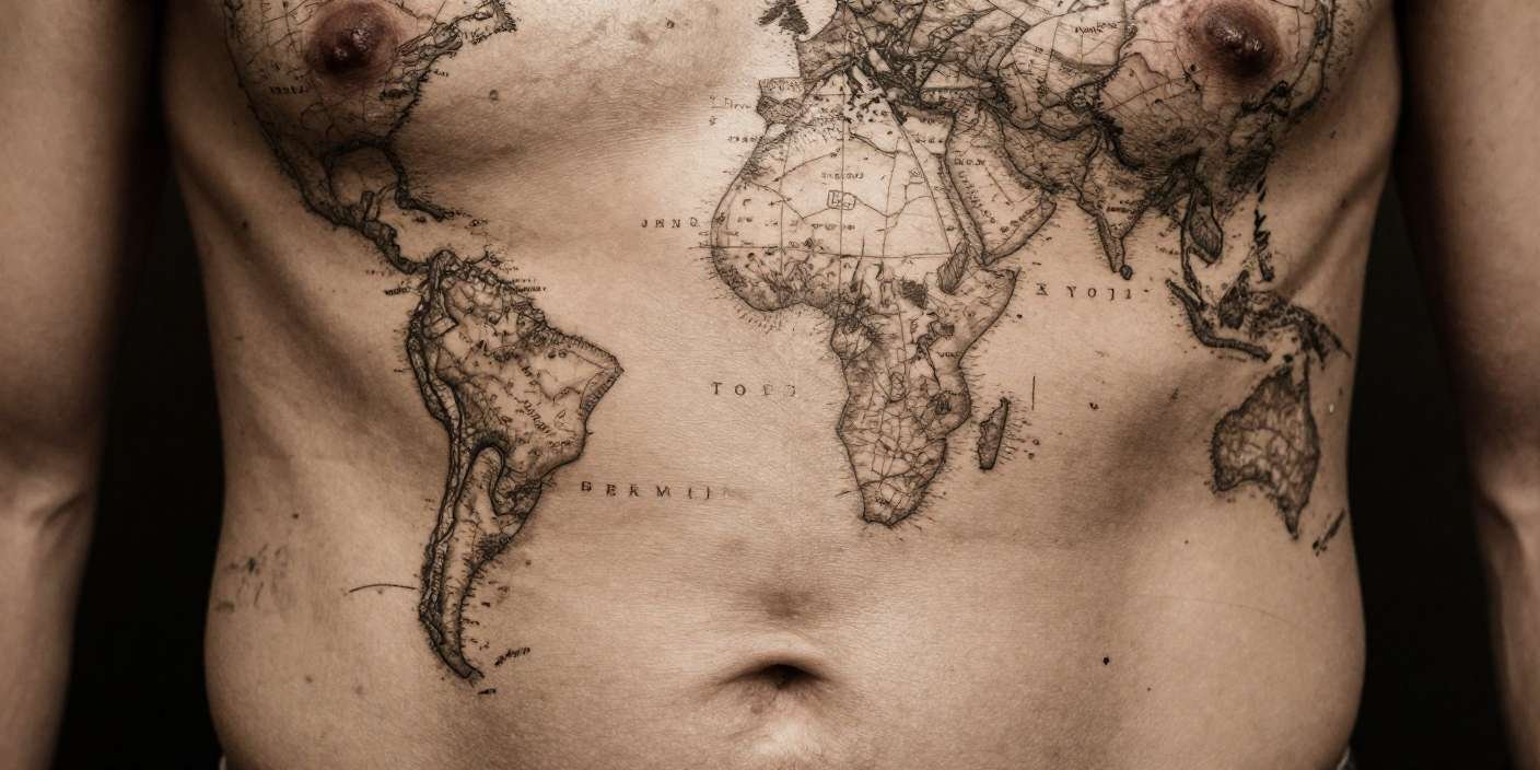 El mapa en la piel: Memoria de un tránsito