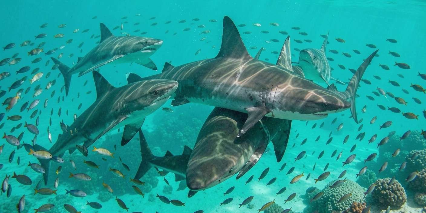 Identifican áreas clave para la conservación de tiburones y grandes depredadores en el Mediterráneo occidental