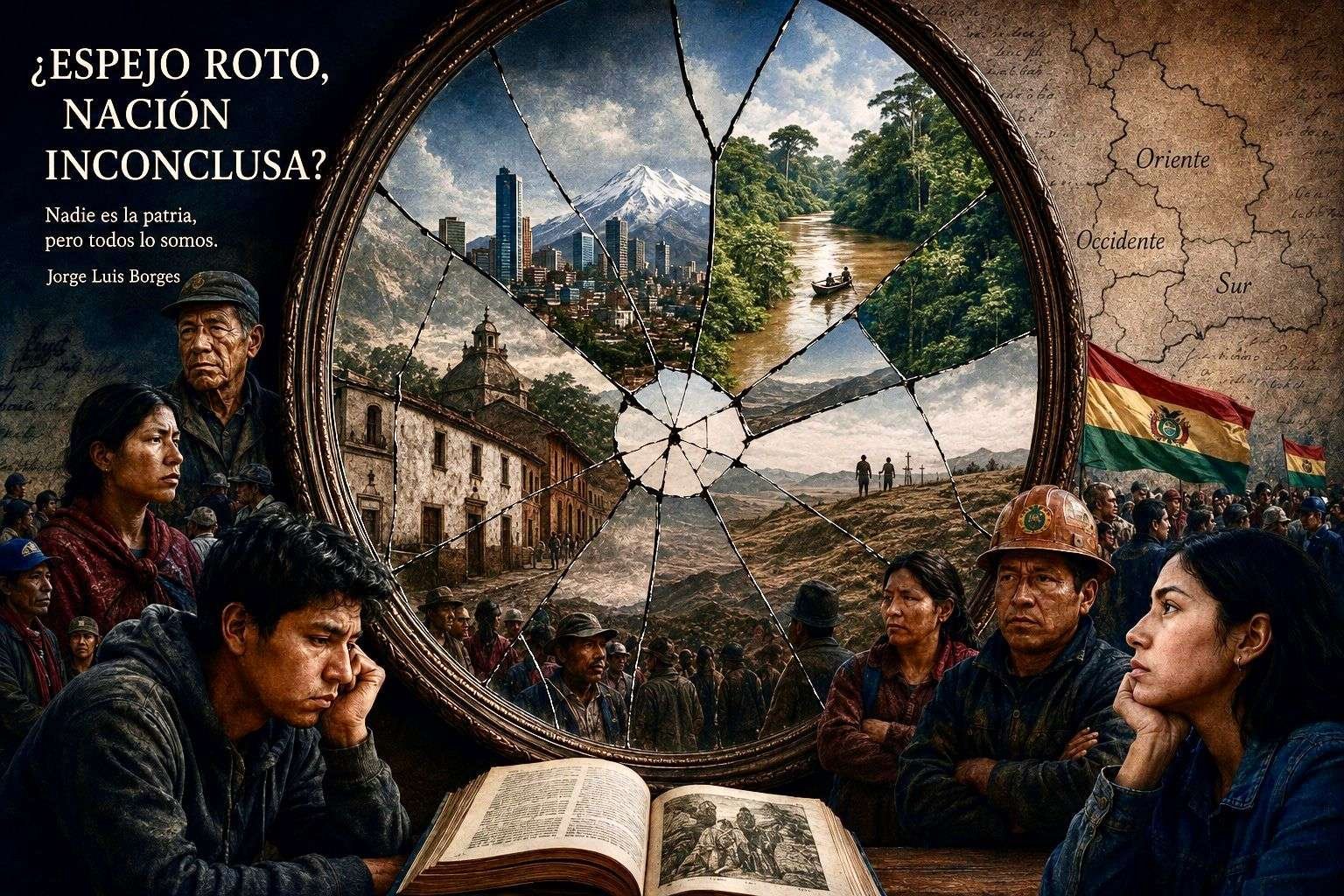 ¿Espejo roto, nación inconclusa?